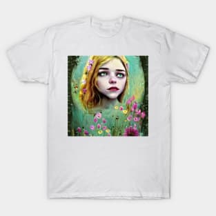 green-eyed girl T-Shirt